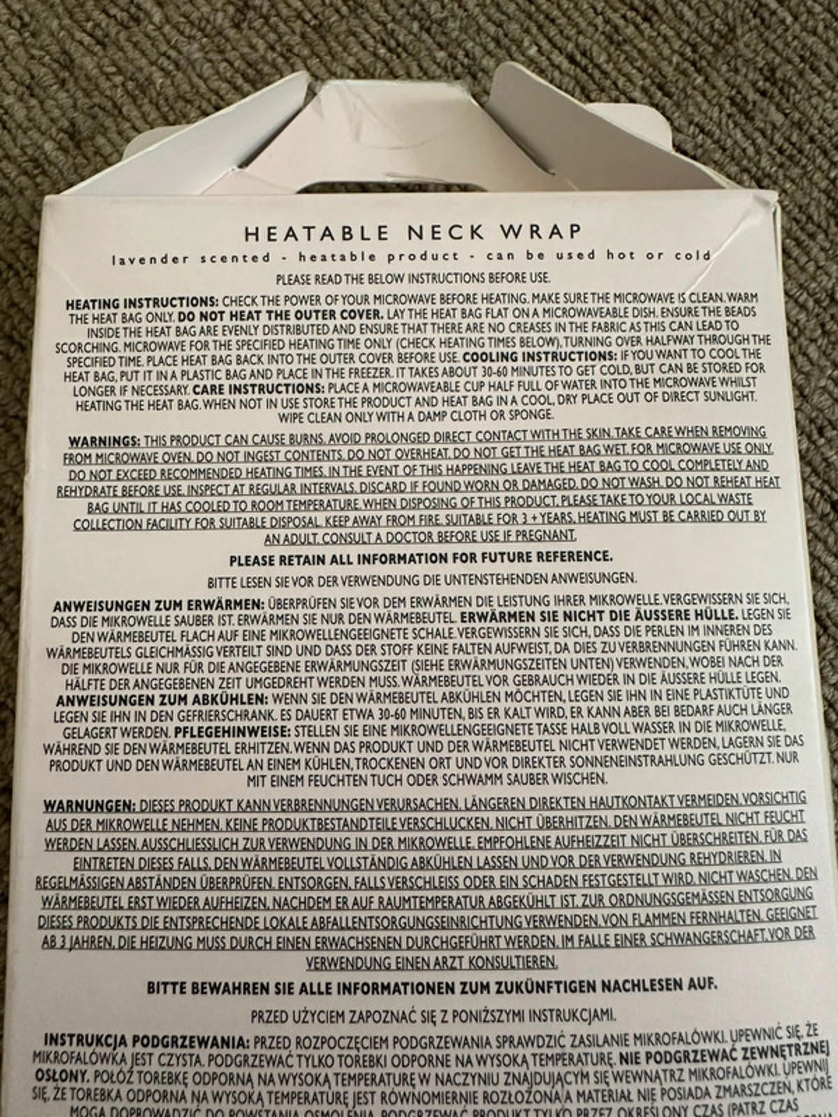 Neck wrap