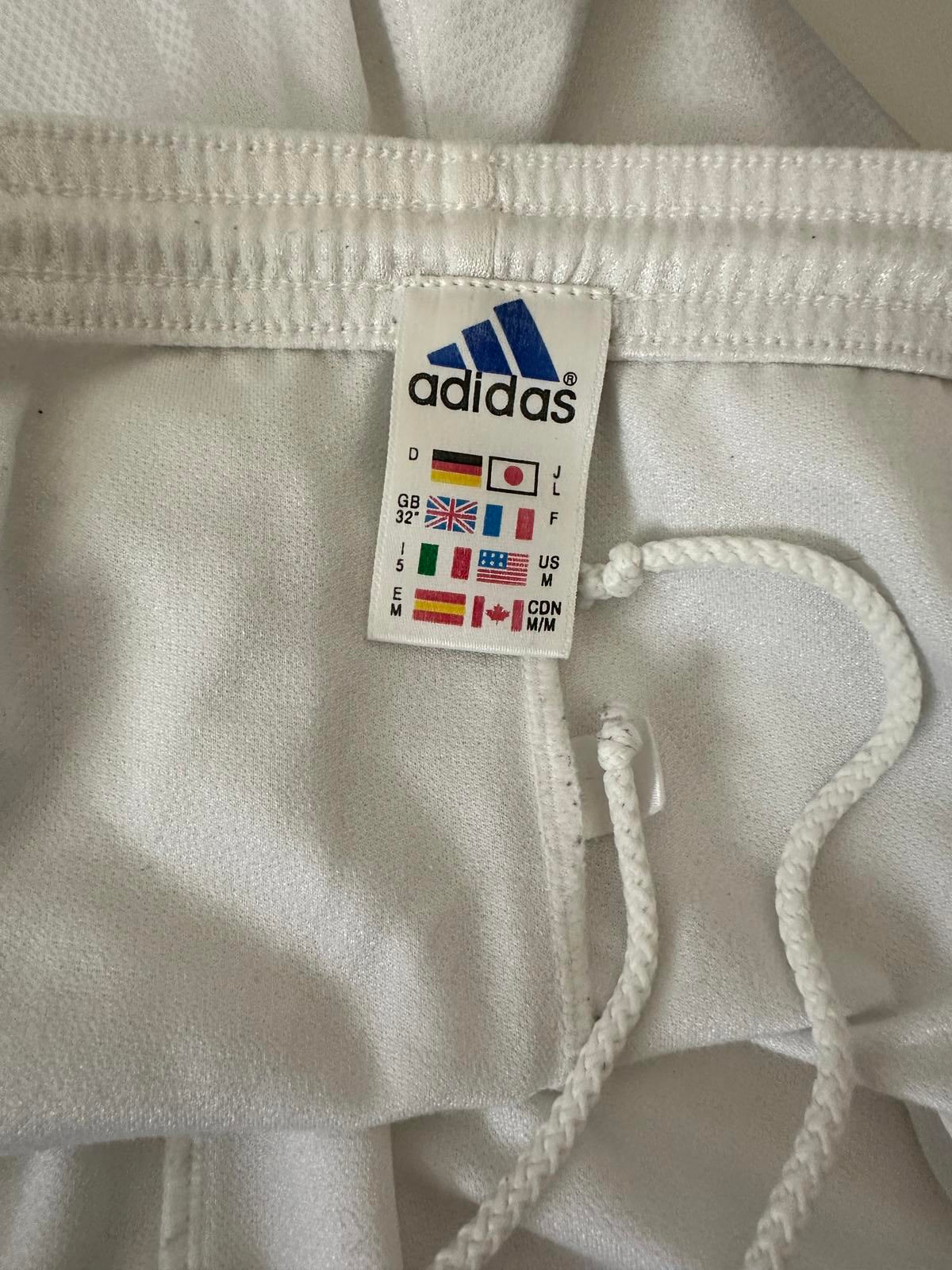 Adidas White Sports Shorts – Size M