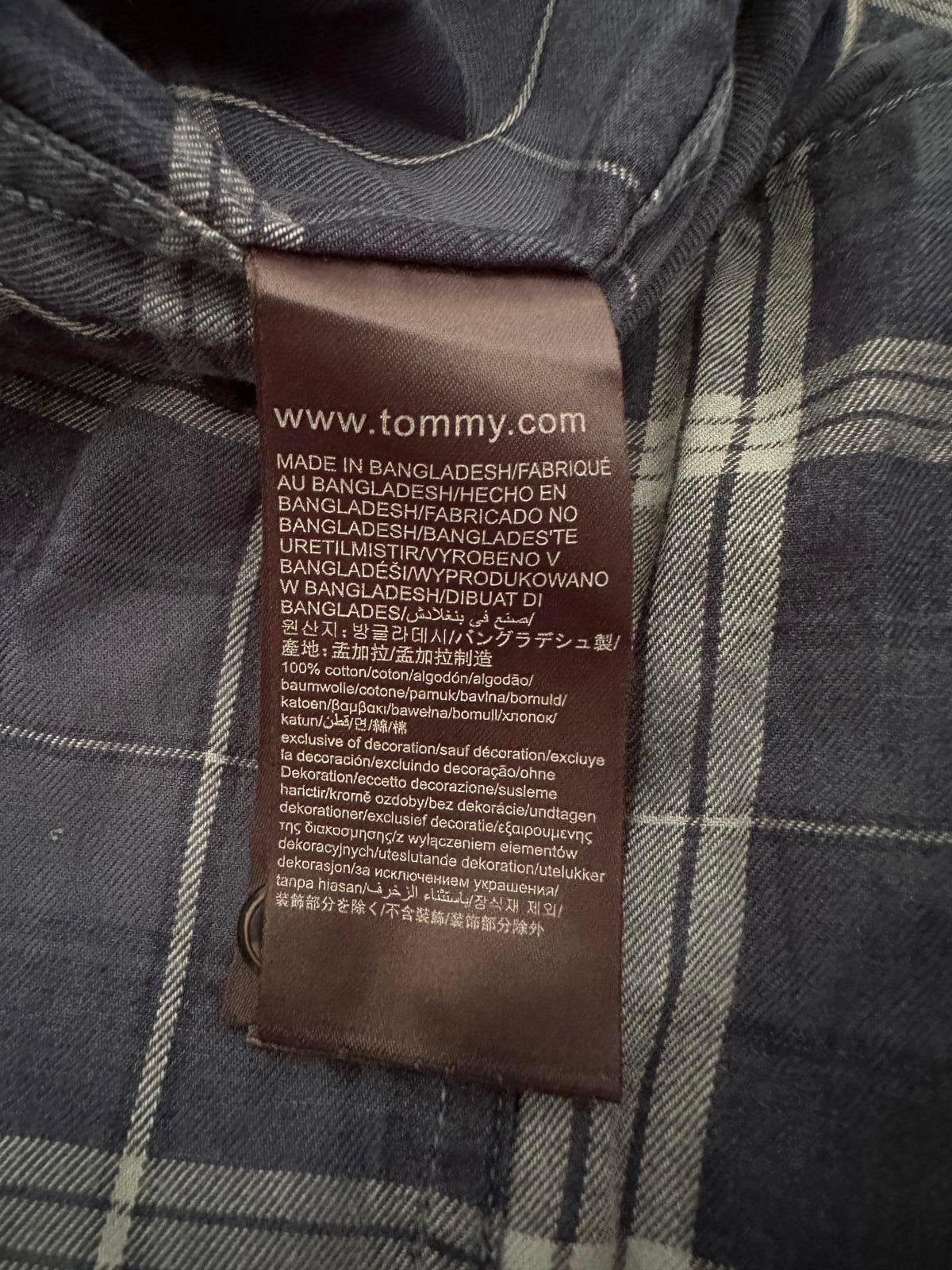 Tommy Hilfiger Real Indigo Check Shirt – Medium