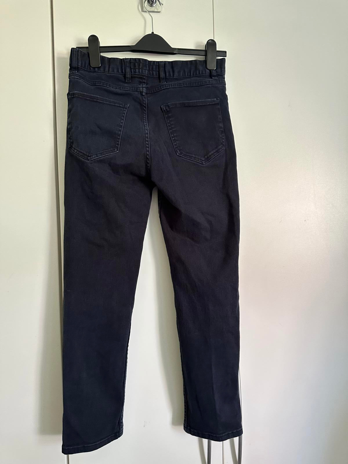 Zara Men's Premium Quality Five-Pocket Trousers – Black – Size 30