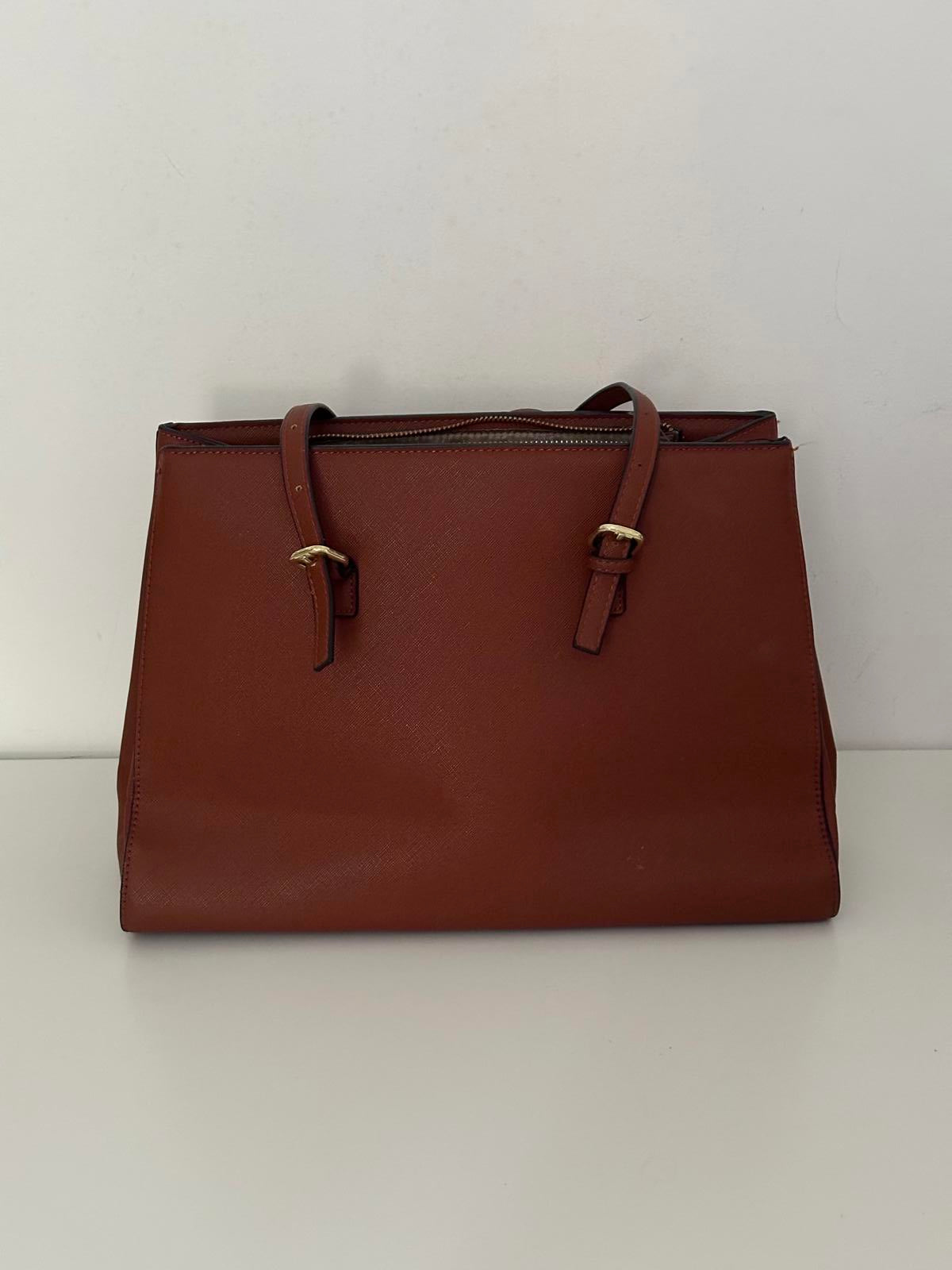 Michael Kors Tan Tote Bag – Elegant Everyday Designer Handbag