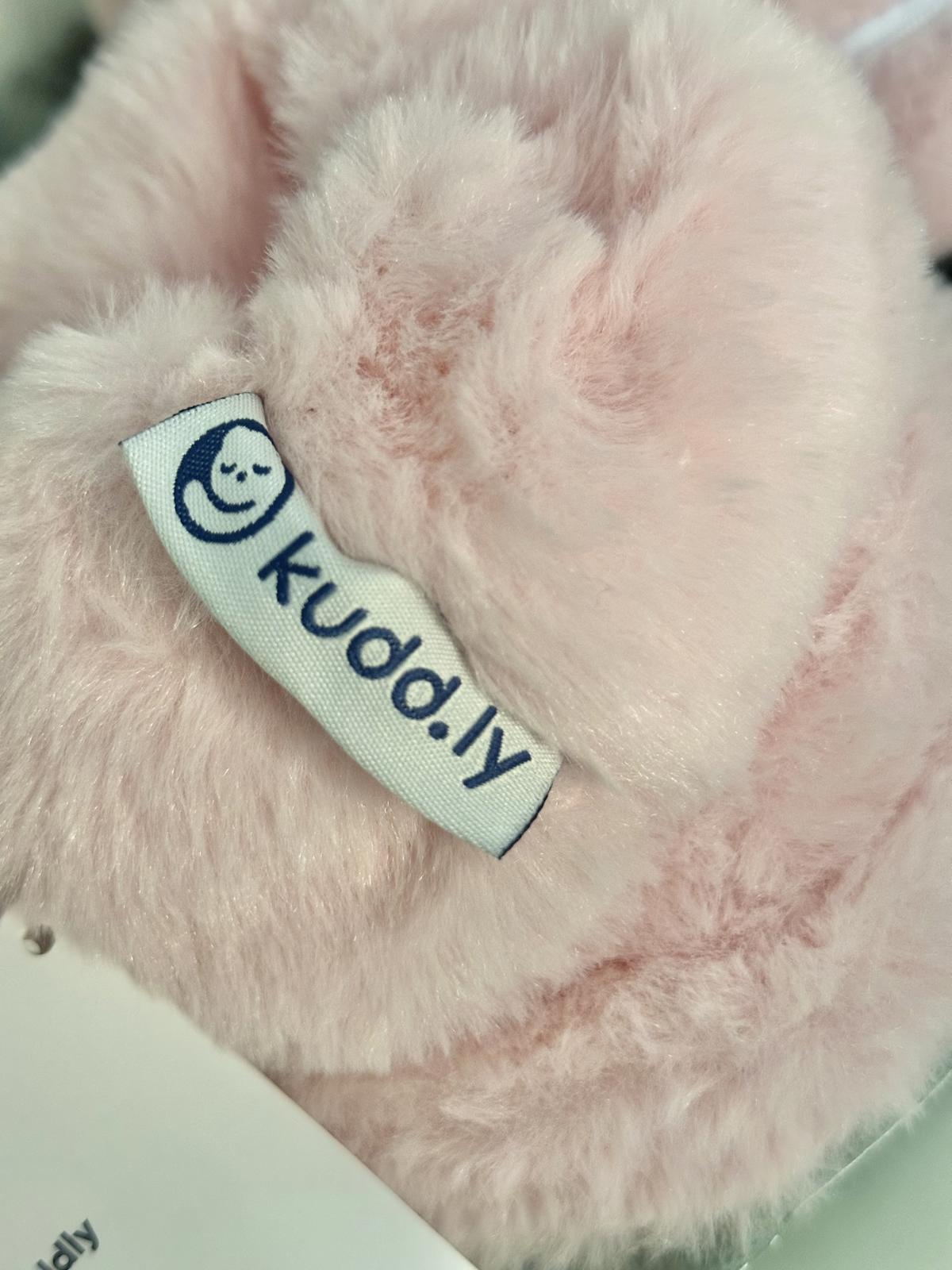 Kudd.ly Pink Heated Slippers – Super Soft Faux Fur Warmers