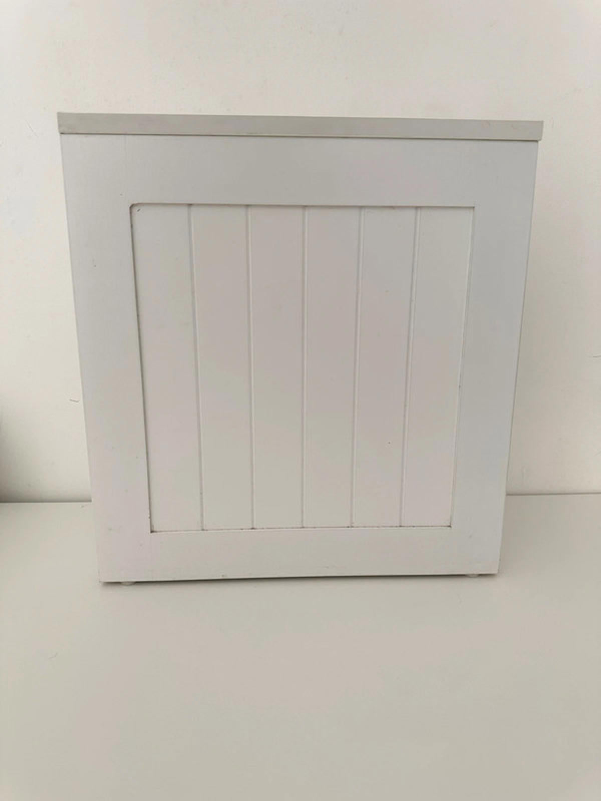 Charming White Wooden Storage/Letter Box