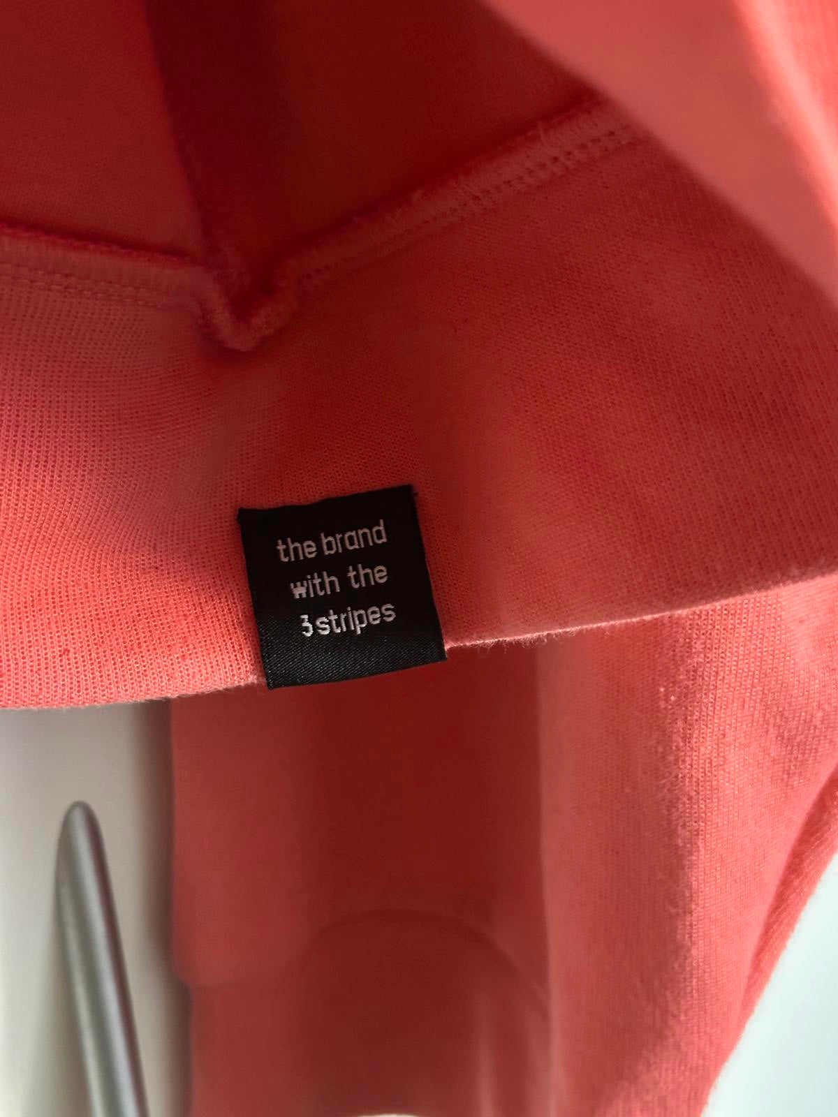Adidas Pink Hoodie with Back Zip