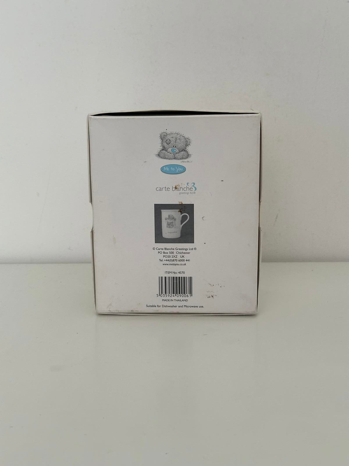 Me to You "Congratulations" Mug – The Mug Collection Gift Boxed (Carte Blanche)