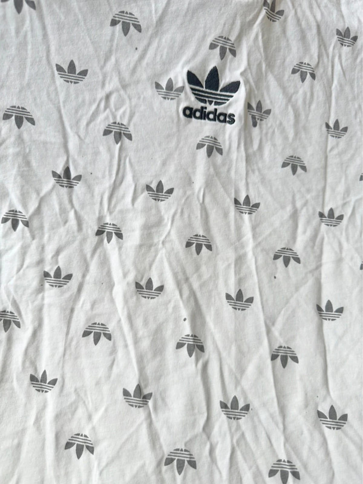 Adidas Men's Graphic Tee - Classic White with Iconic Logo