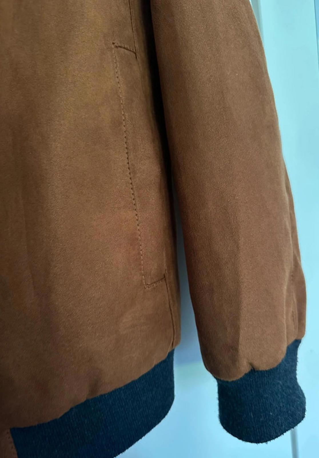 Burton Menswear London Brown Bomber Jacket