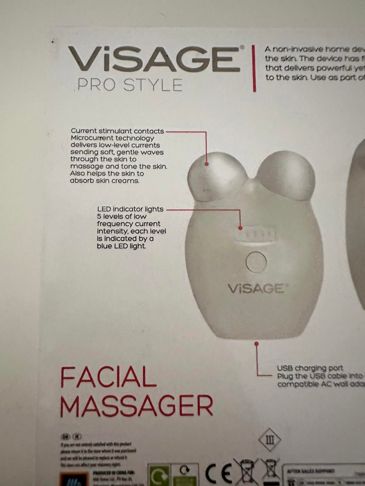 Visage Pro Style Facial Massager – Microcurrent Technology