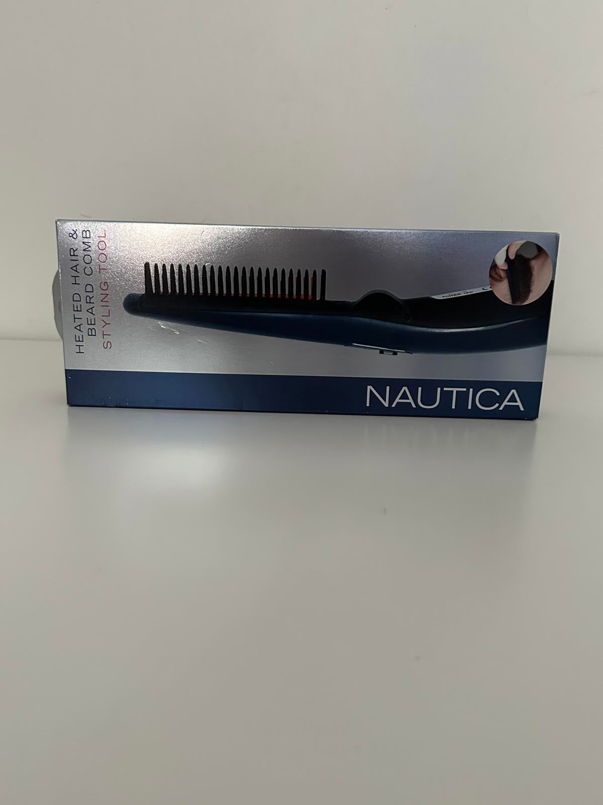 Nautica Heated Hair & Beard Comb Professional Styling Tool