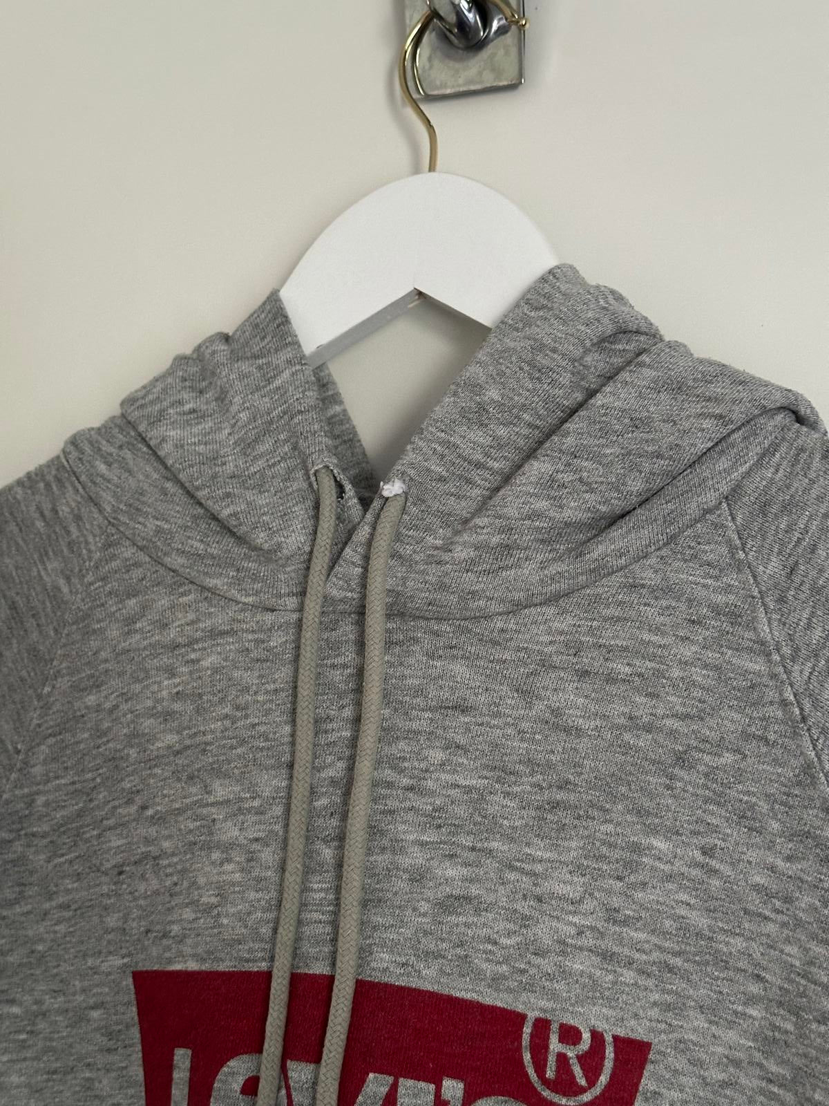 Levi’s classic grey logo hoodie – large