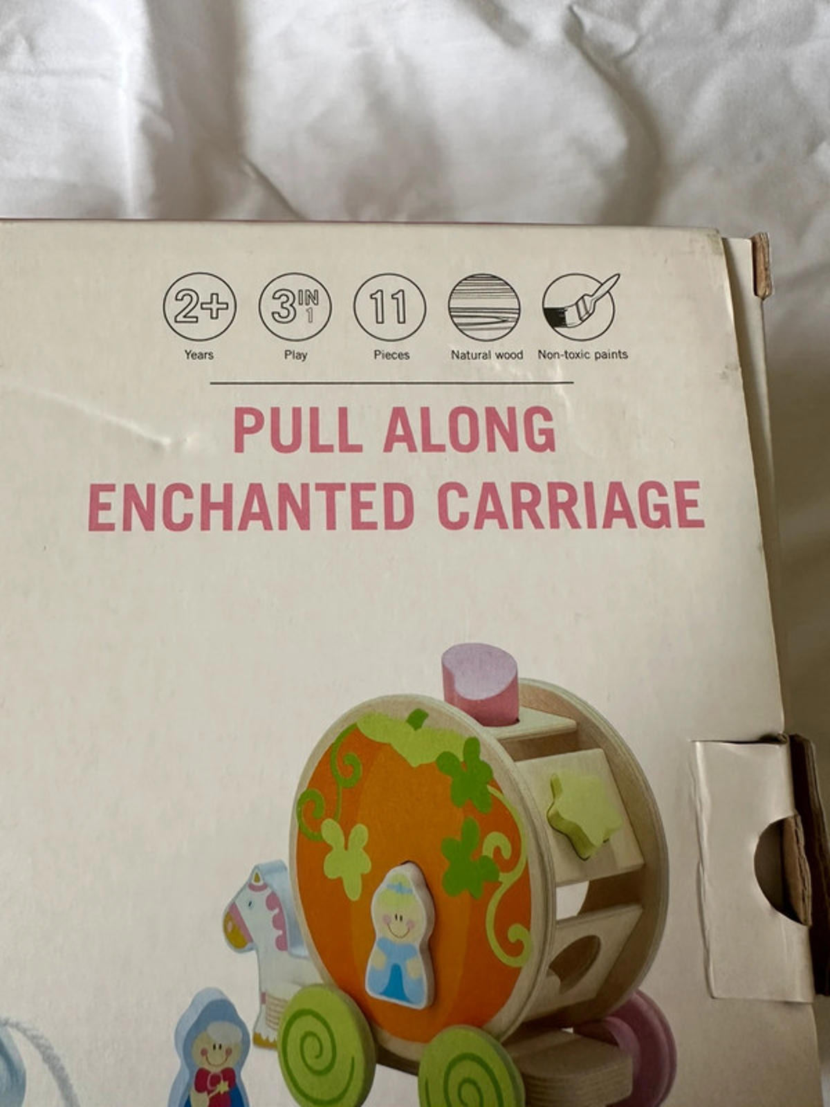 Sevi Pull Along Enchanted Carriage