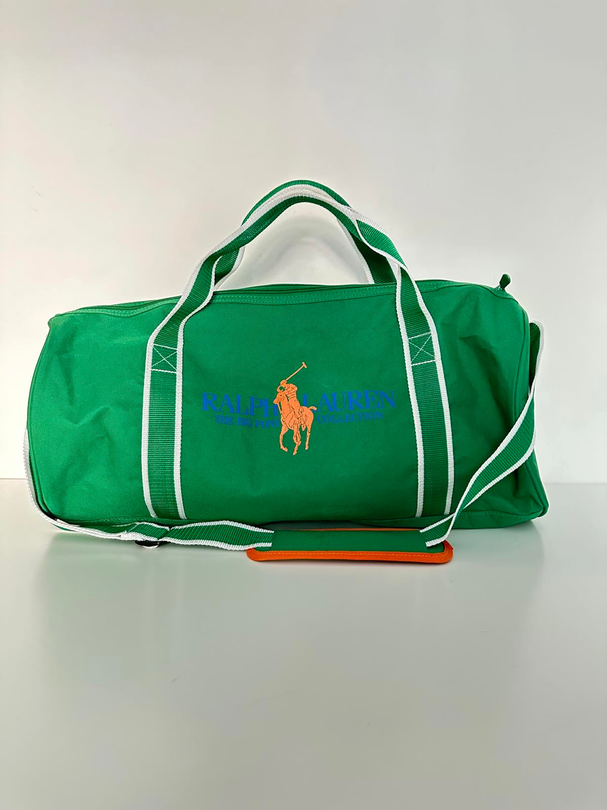 Ralph Lauren Big Pony Collection Green Duffel Bag – Iconic Sports Travel Holdall