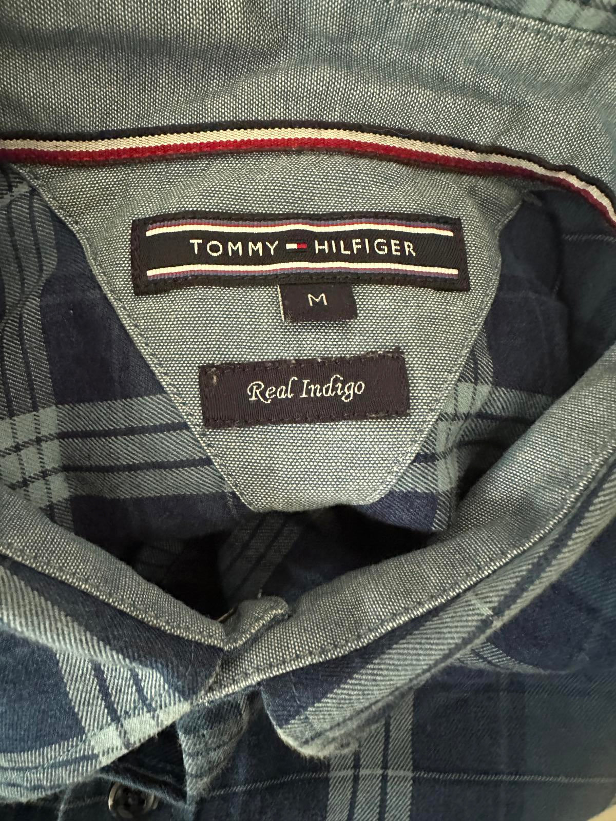 Tommy Hilfiger Real Indigo Check Shirt – Medium