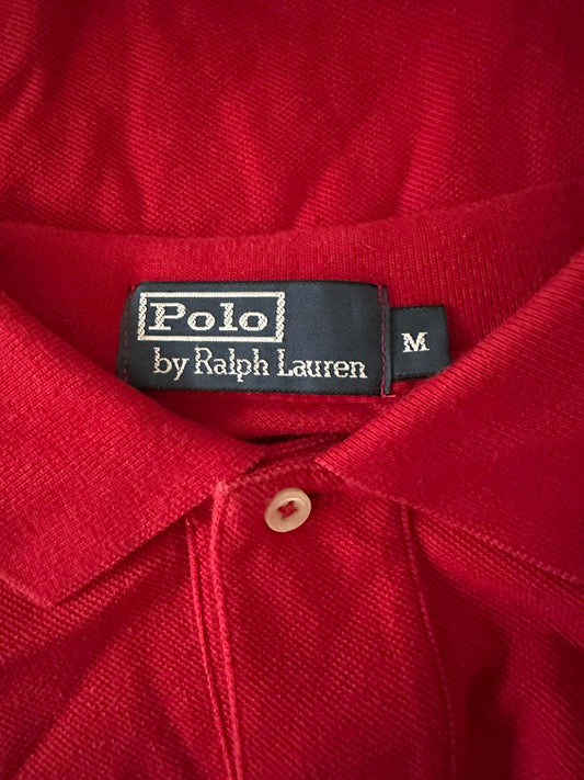 Ralph Lauren Polo Shirt Red – Classic Fit Short Sleeve