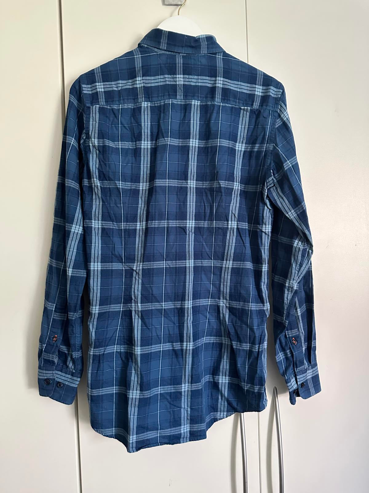 Tommy Hilfiger Real Indigo Check Shirt – Medium
