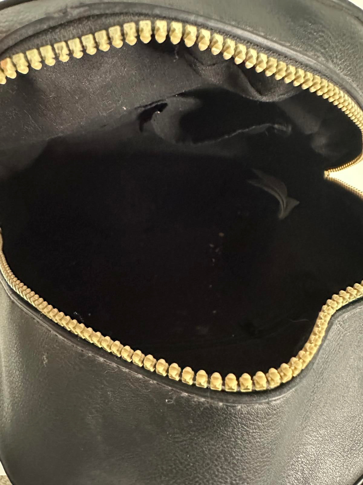 Harry Potter Black Faux Leather Mini Backpack