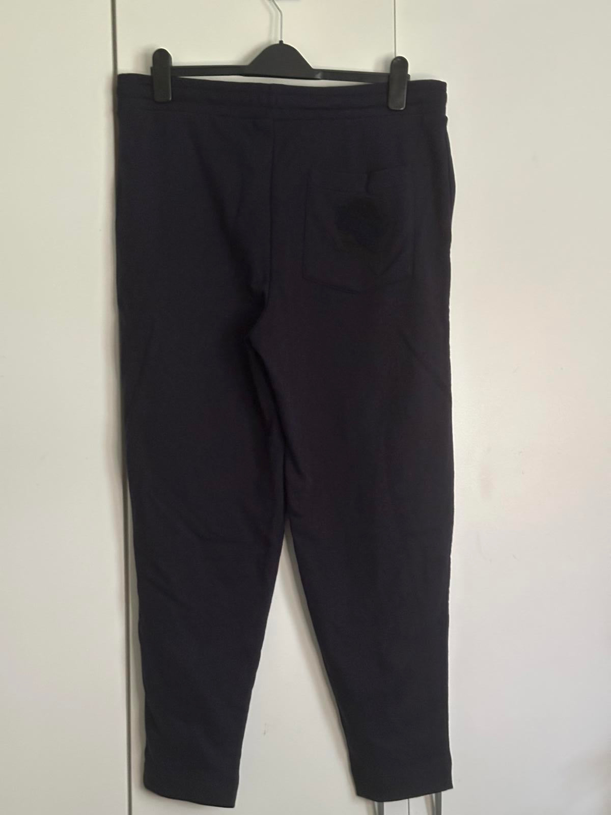 Ted Baker London Navy Joggers with Floral Patch – Men’s Loungewear