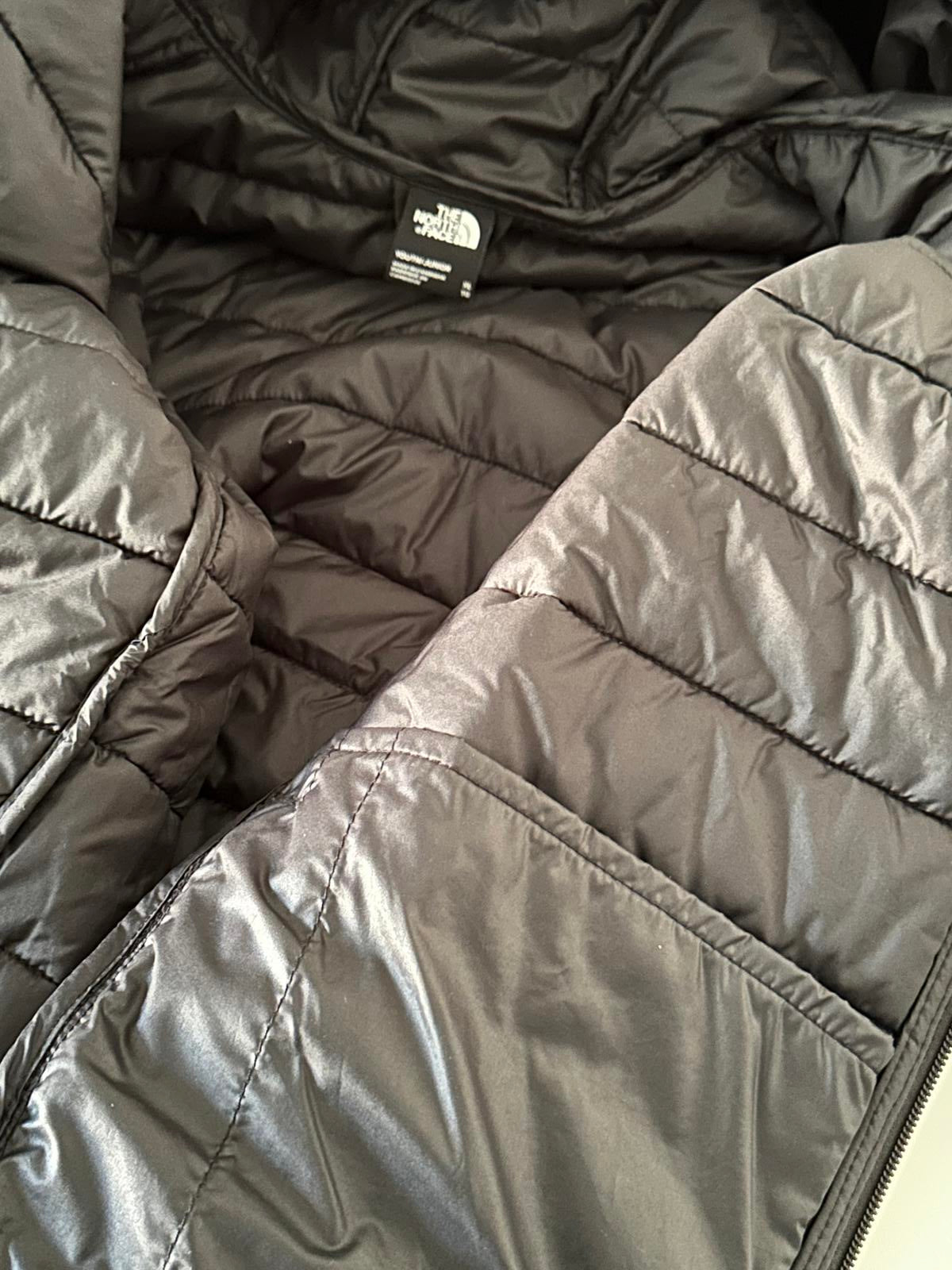 The North Face Youth XL Black Puffer Jacket with Hood