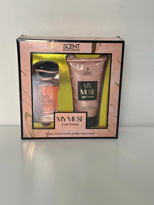 My Muse Pour Femme Gift Set Eau de Toilette + Body Wash (Scent Favourites)