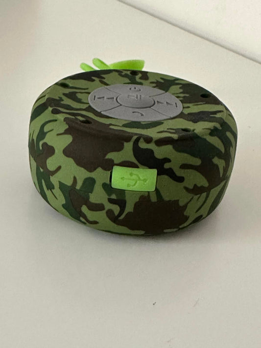 Camo Waterproof Bluetooth Shower Speaker