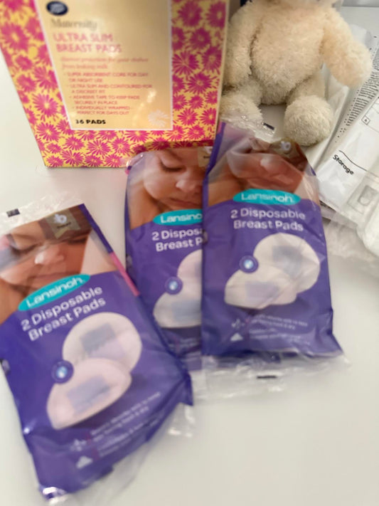 Breastfeeding Essentials Bundle – Storage Bags & Breast Pads