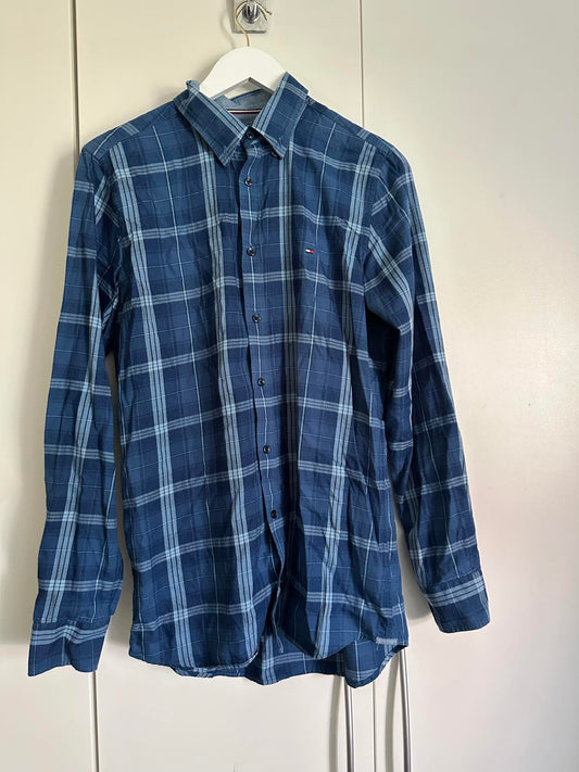 Tommy Hilfiger Real Indigo Check Shirt – Medium