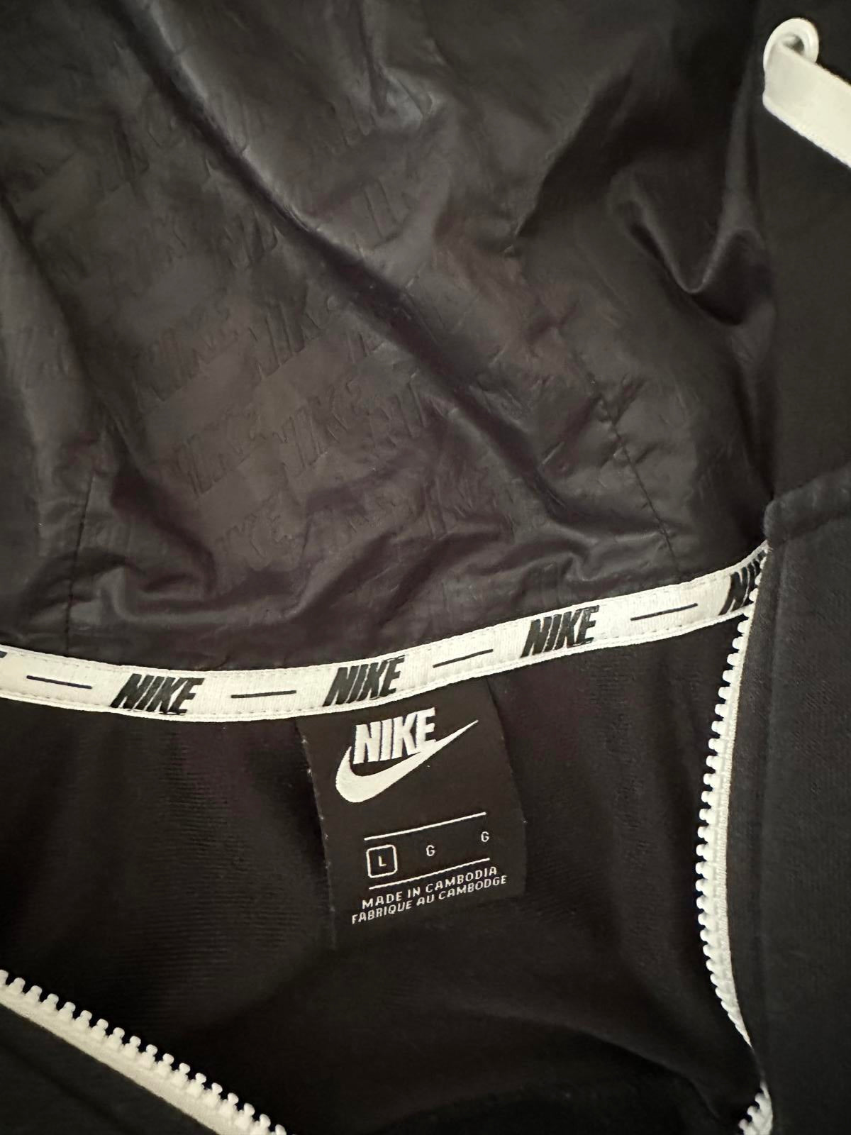 Nike Black Pullover Hoodie with Logo