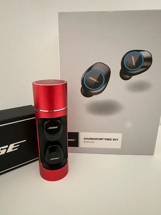 Bose SoundSport Free Sky Wireless Earbuds - Red