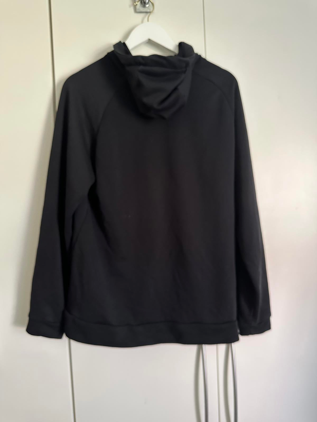 Nike Dri-FIT Black Pullover Hoodie – Medium