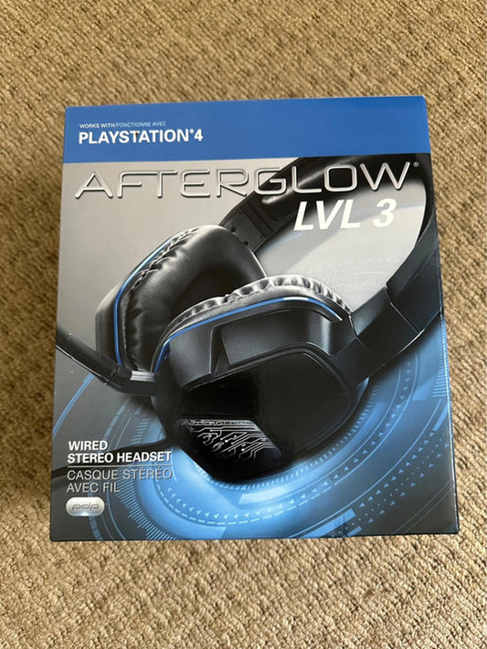 Turtle Beach Afterglow LVL 3 Wired Stereo Headset for PS4