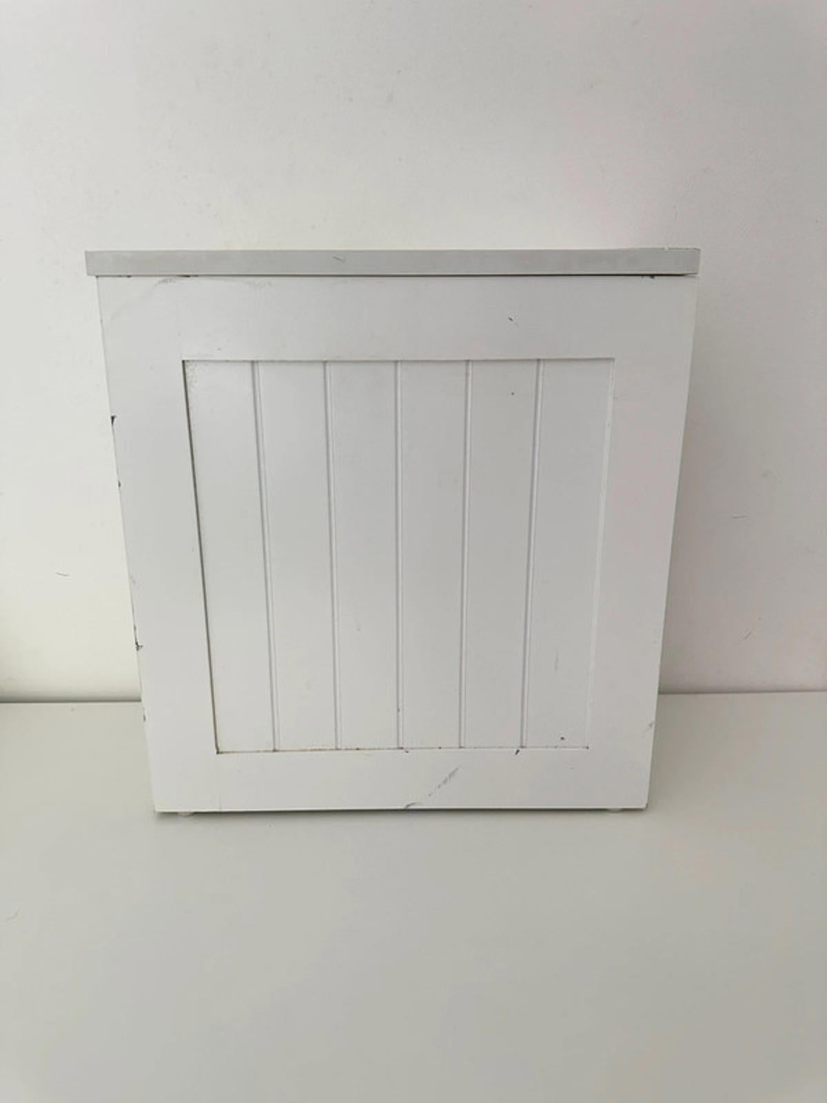 Charming White Wooden Storage/Letter Box