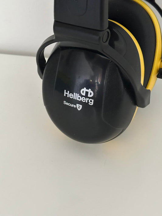 Hellberg Secure 2 Foldable Ear Defenders Professional Noise Protection (SNR 30)