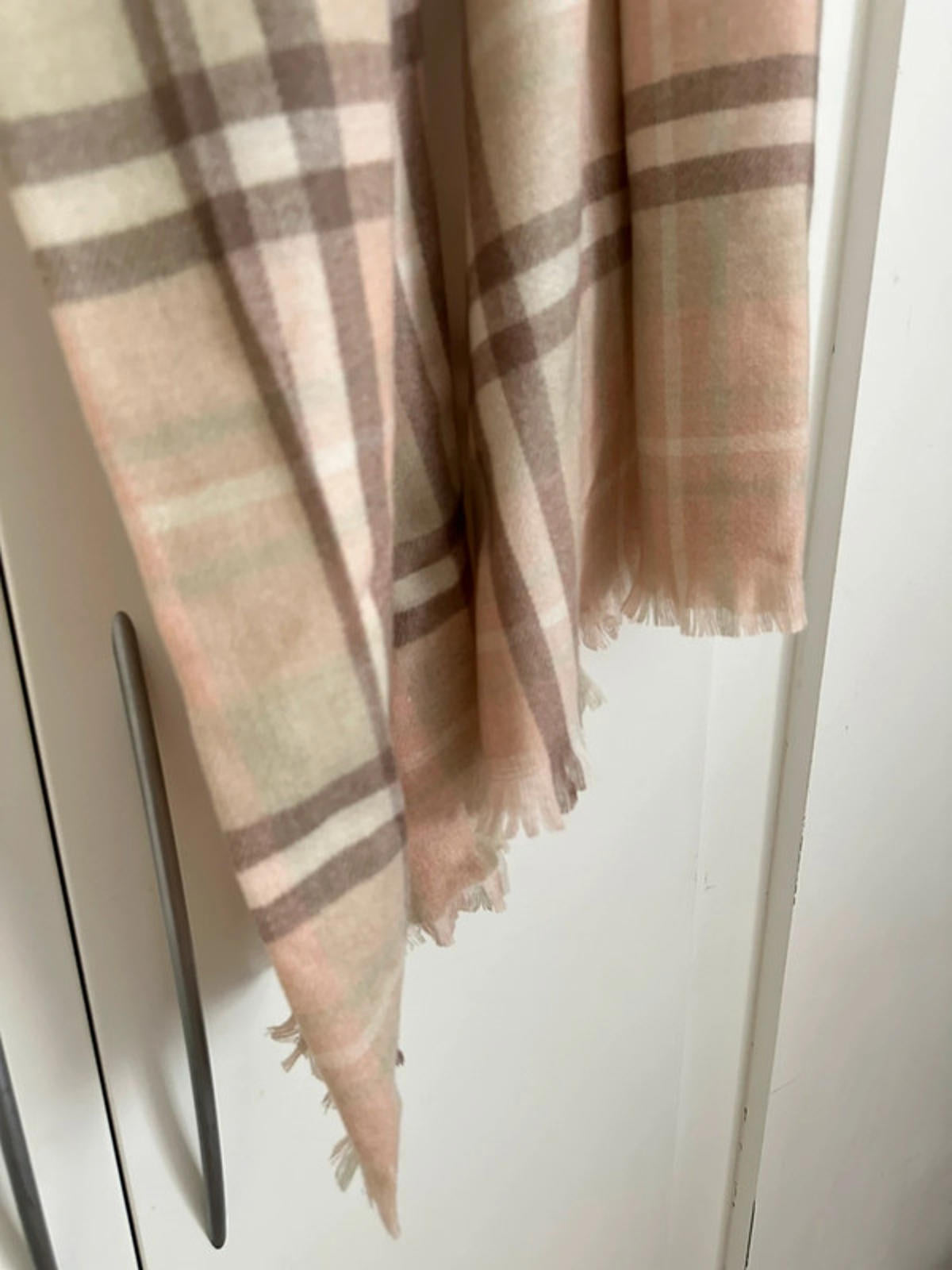 Boutique Wool Blend Tartan Scarf