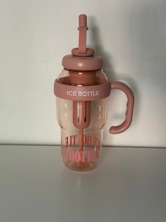 Stylish Ice Bottle with Straw – 1300ml