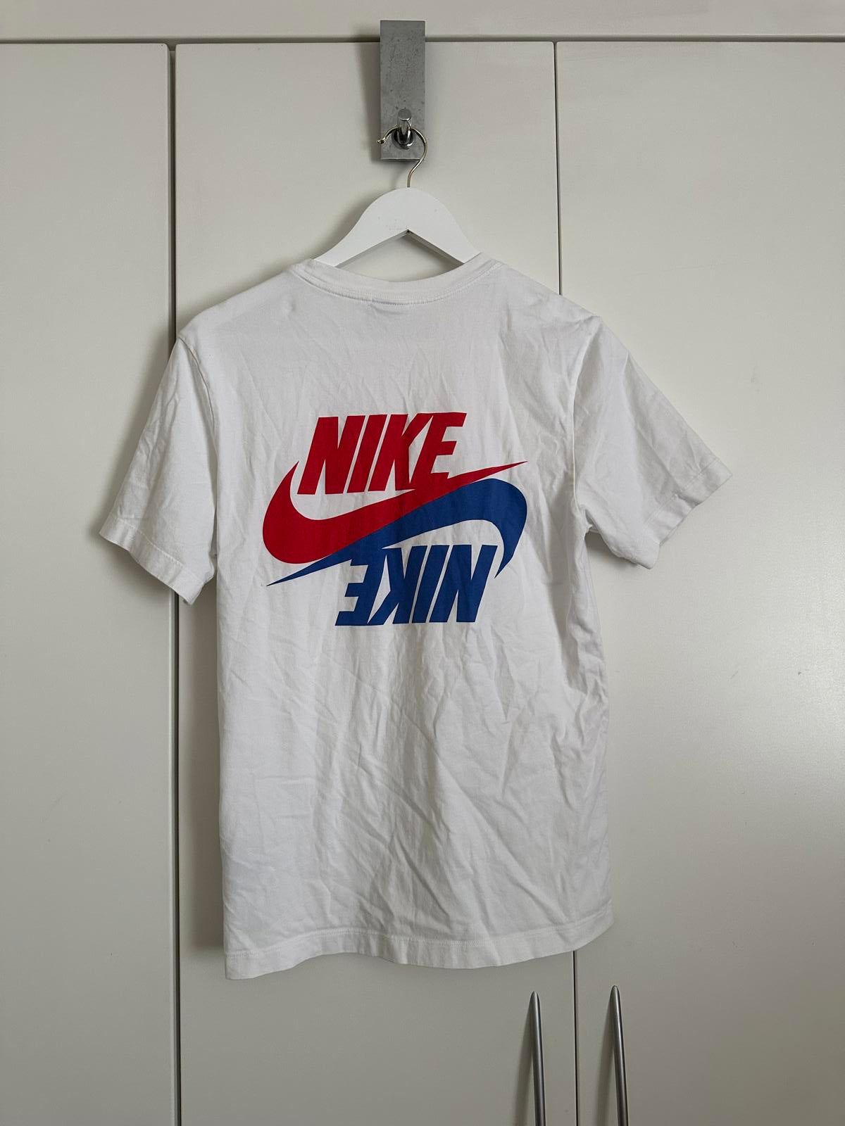Nike Double Logo Tee – Korean Edition | Graphic Statement Piece
