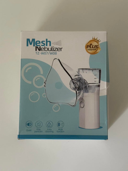 Portable Mesh Nebulizer TZ-W08 – Rechargeable, Quiet & Easy to Use