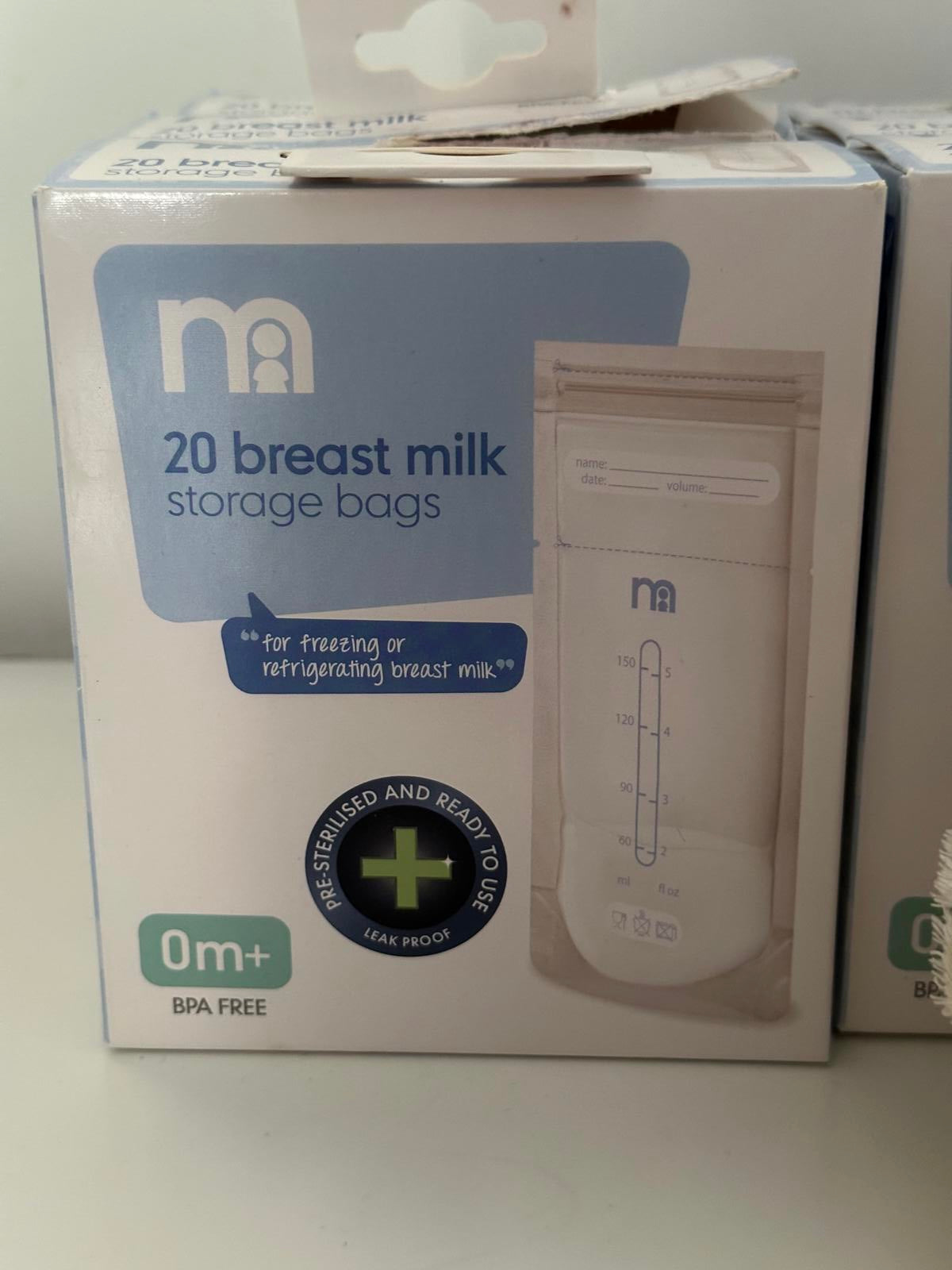 Breastfeeding Essentials Bundle – Storage Bags & Breast Pads