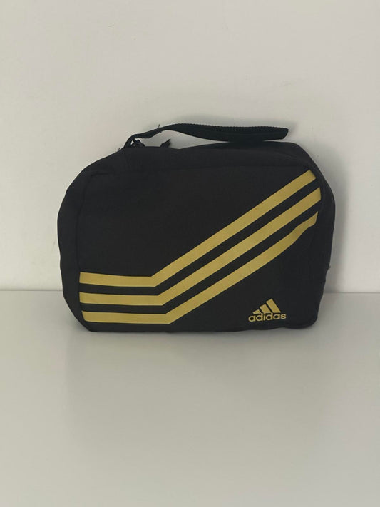 Adidas Black & Gold Travel Pouch / Toiletry Bag