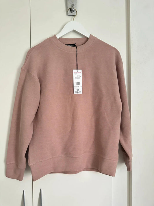 Casual Pink Sweatshirt by Active