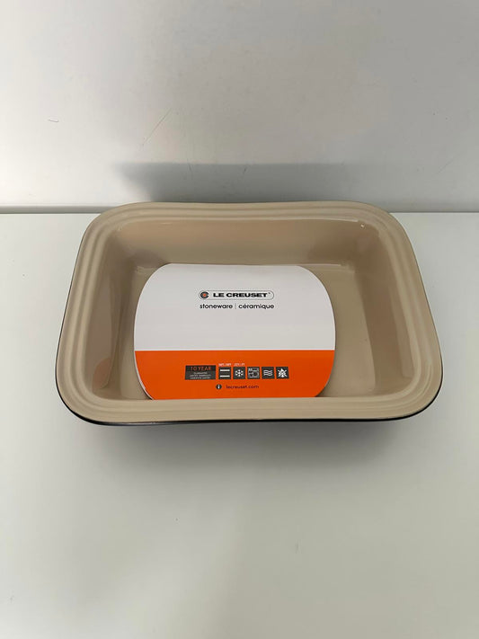 Le Creuset Stoneware Deep Rectangular Dish 29cm / 2L – Matte Black