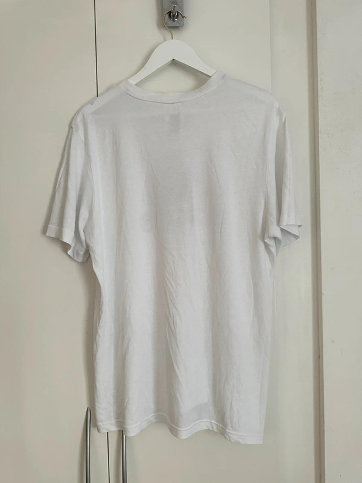 Adidas Men's White Graphic T-Shirt