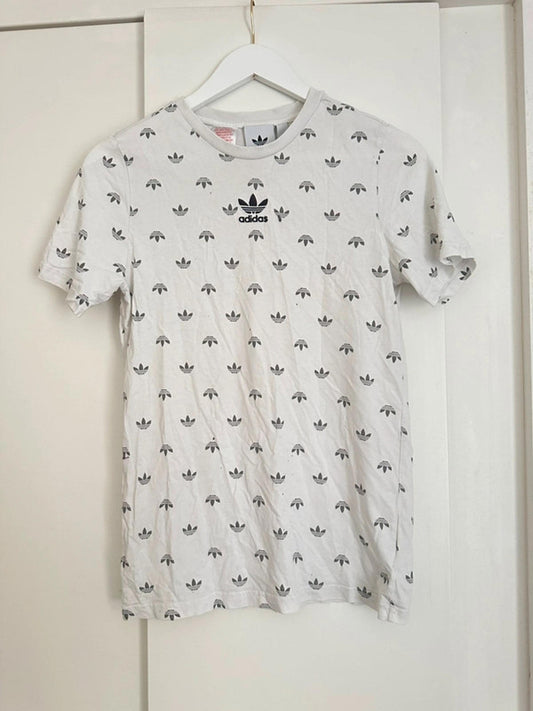 Adidas Men's Graphic Tee - Classic White with Iconic Logo