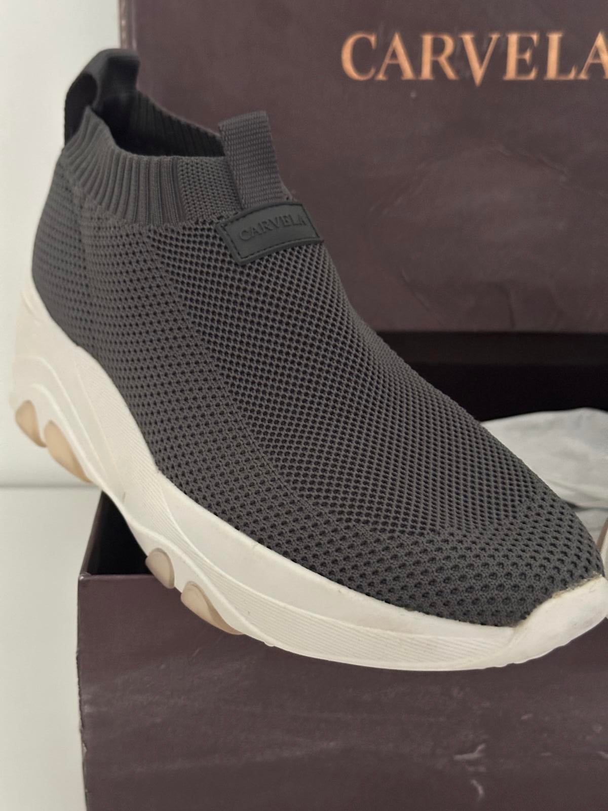 Carvela Women’s “Lottery” Grey Sock Trainers