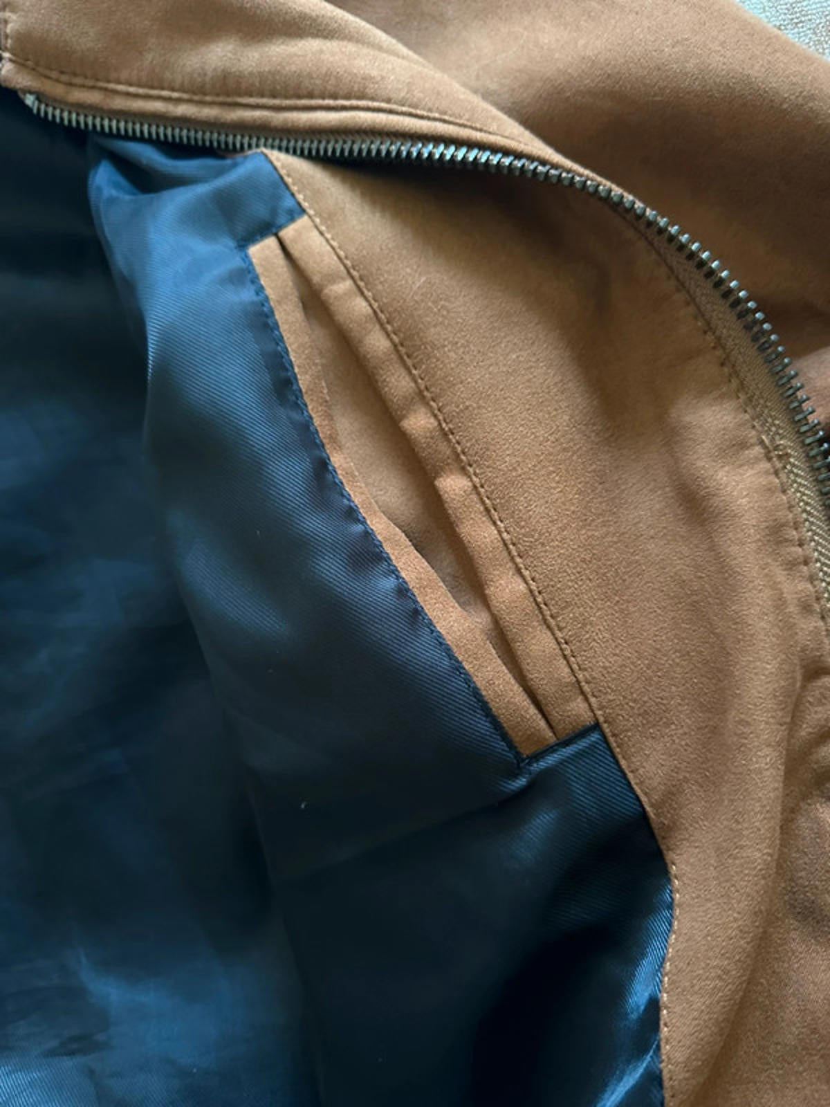 Burton Menswear London Brown Bomber Jacket