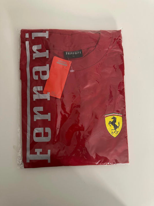 Ferrari Official Licensed Red Shirt XL – Motorsport Fan Top x3