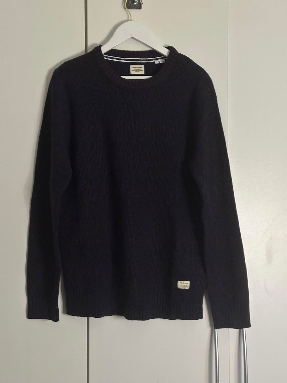 Jack & Jones Men’s Knit Jumper – Crew Neck, Casual Winter Sweater