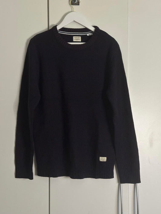 Jack & Jones Men’s Knit Jumper – Crew Neck, Casual Winter Sweater