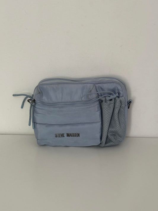 Steve Madden Light Blue Crossbody Bag with Adjustable Strap
