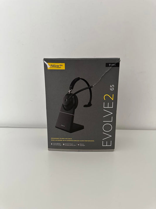 Jabra Evolve2 65 Wireless Headset (Teams‑Certified)