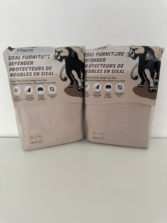 Panther Armor Sisal Furniture Defender – Right Arm Cat Scratch Protector